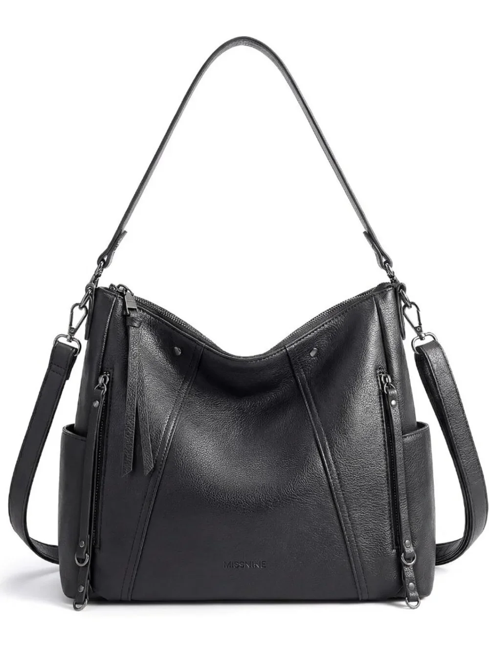 Stylish Vegan Leather Hobo Bag for Women | Versatile Crossbody Tote with